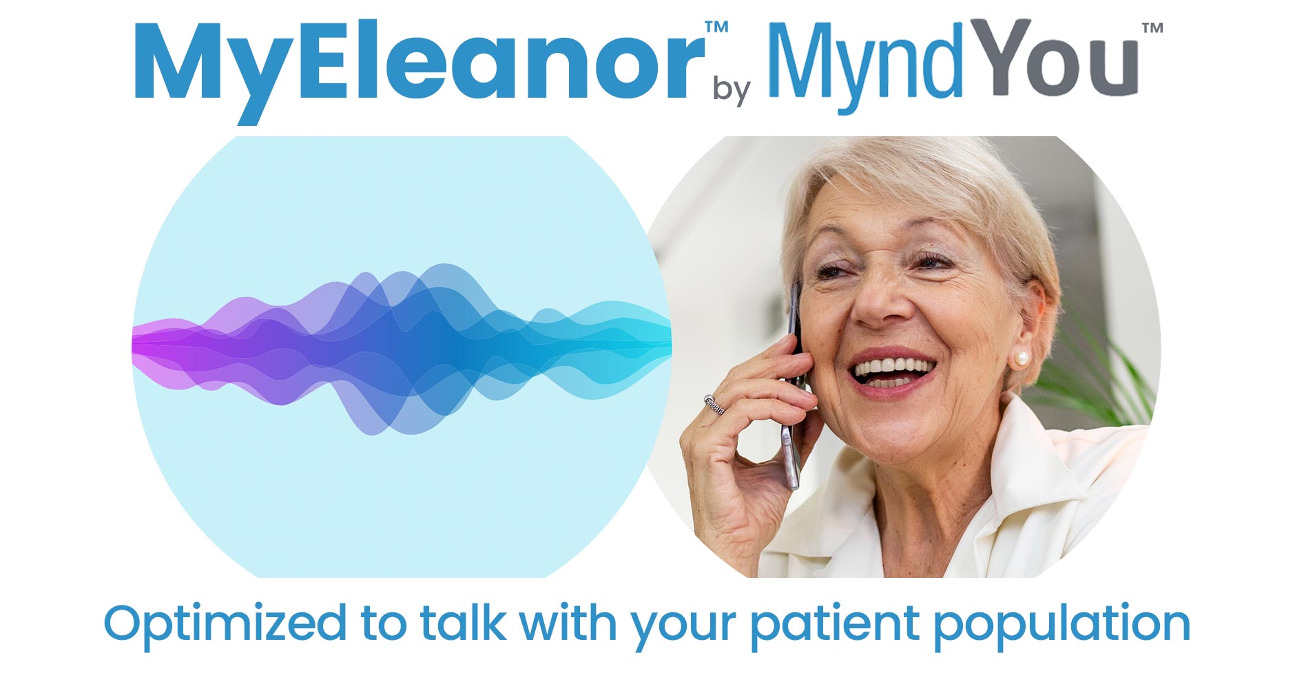 MyEleanor is optimized to talk with your patient population.